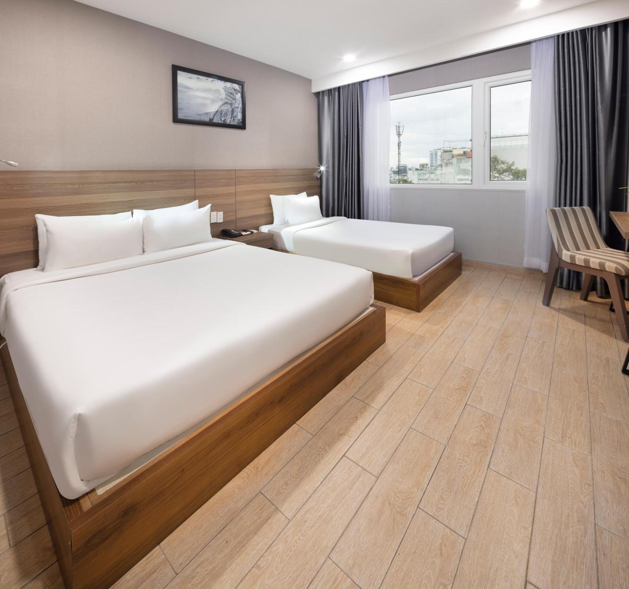 Viet Lotus Saigon Hotel Ho Chi Minh City Bagian luar foto