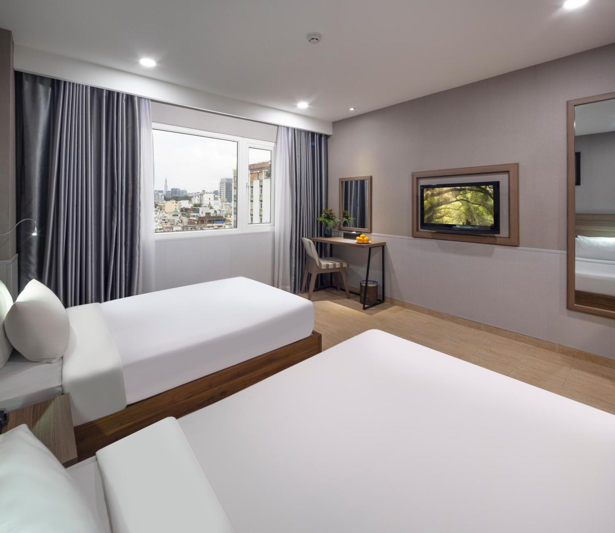 Viet Lotus Saigon Hotel Ho Chi Minh City Bagian luar foto